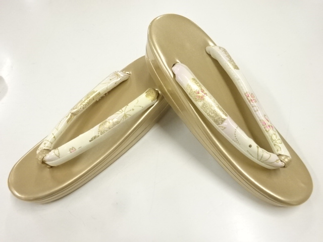 JAPANESE KIMONO / JAPANESE-STYLE ZORI (SIZE L)
